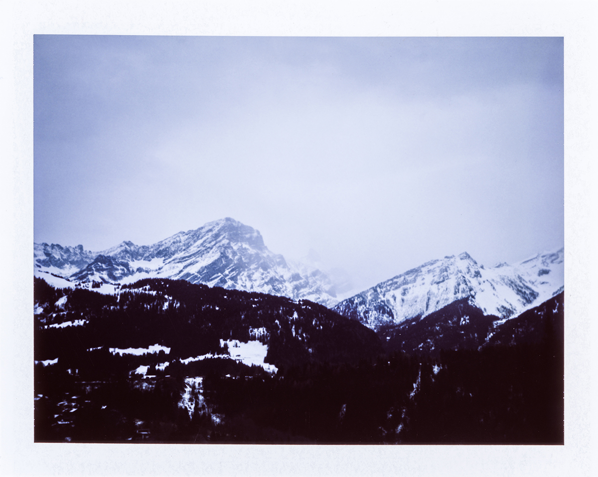 Somewhere in Switzerland [Polaroid Land Camera 350]