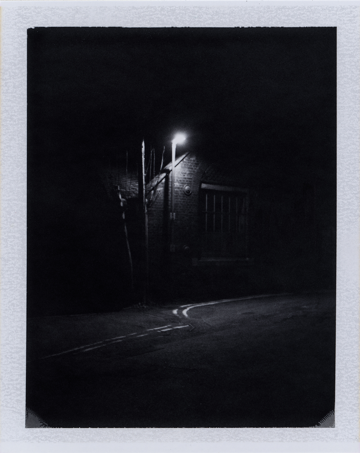 Magical streetlight [Polaroid Land Camera 190]