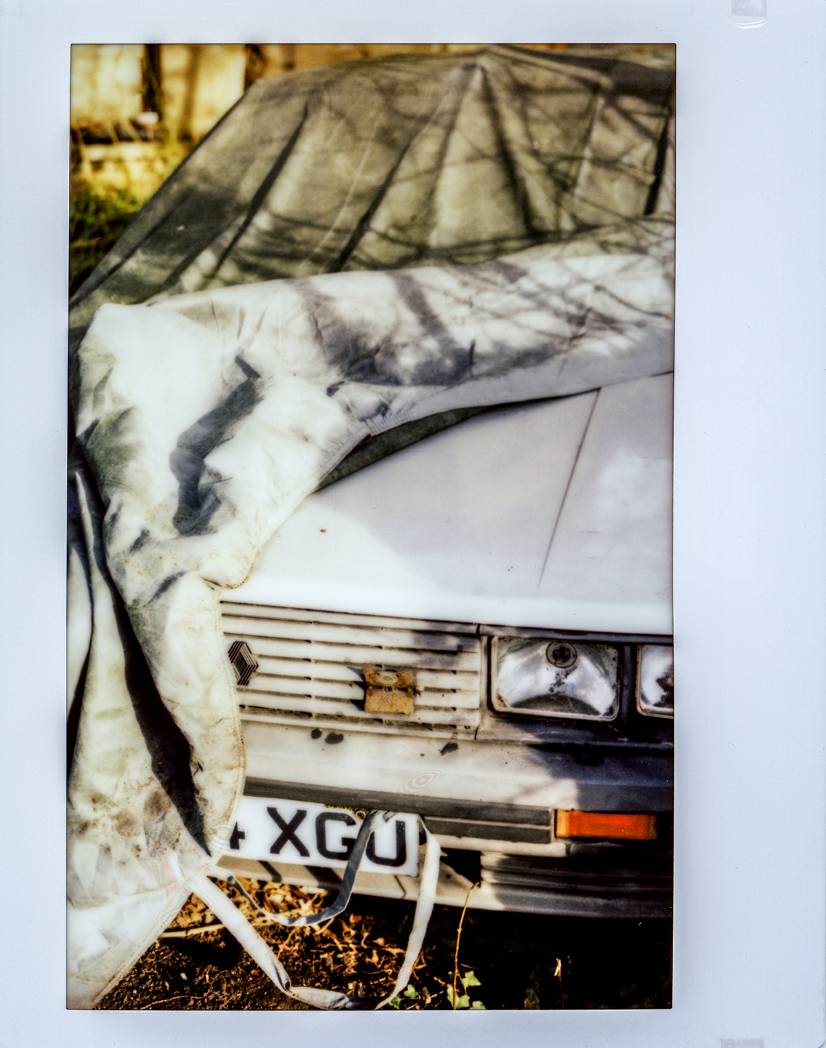What's below the tarp, revealed [Custom Polaroid 110A Instax Wide Conversion - Instax Wide Colour]
