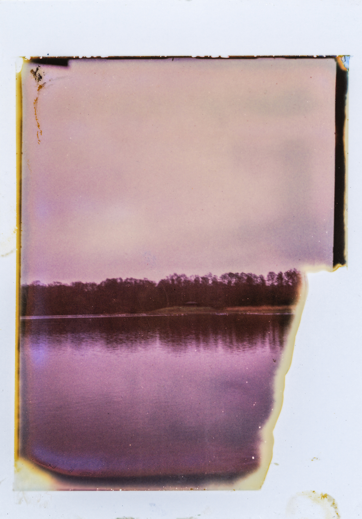 The lake [Polaroid Land Camera 190]
