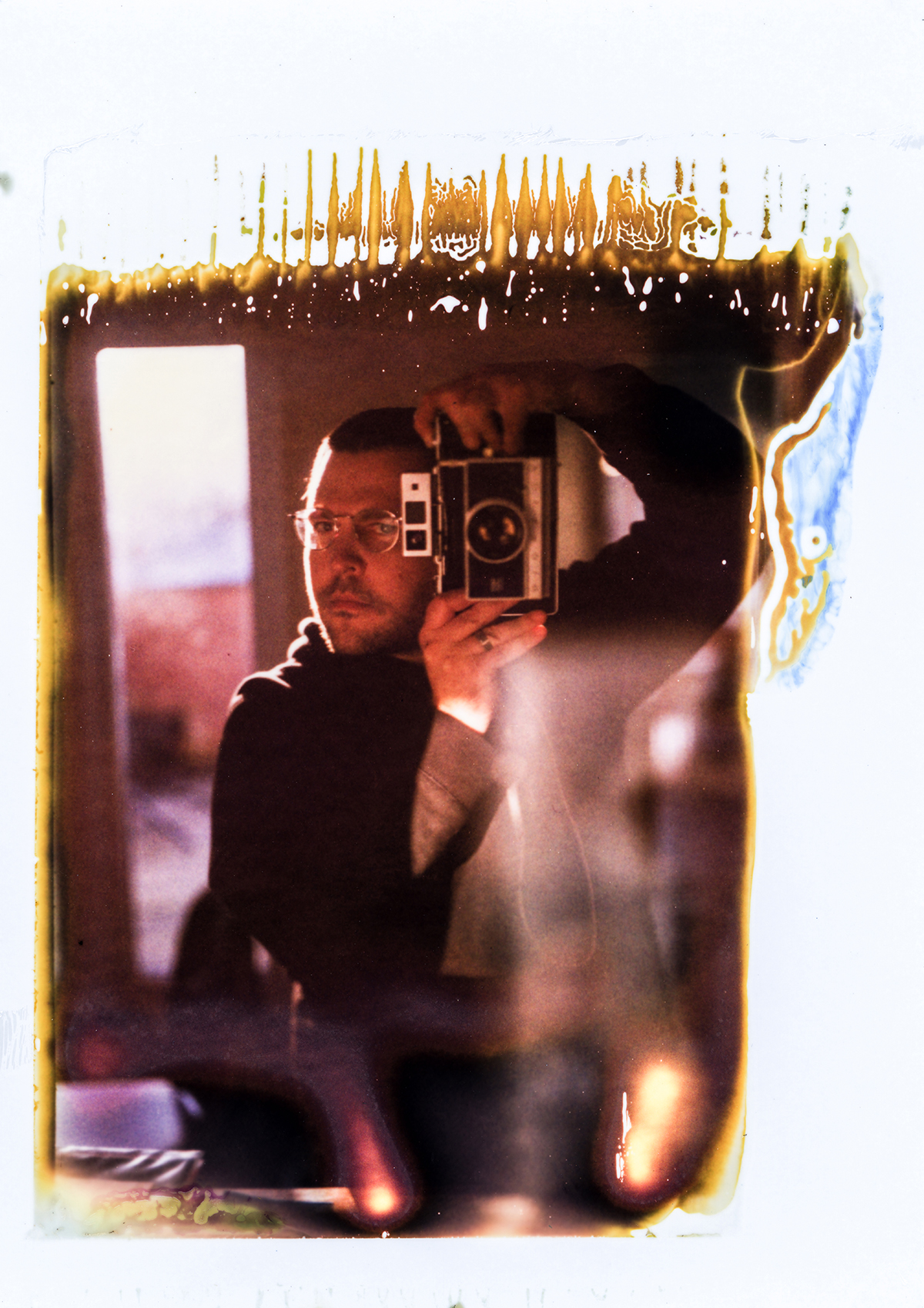 Self-portrait [Polaroid Land Camera 190]